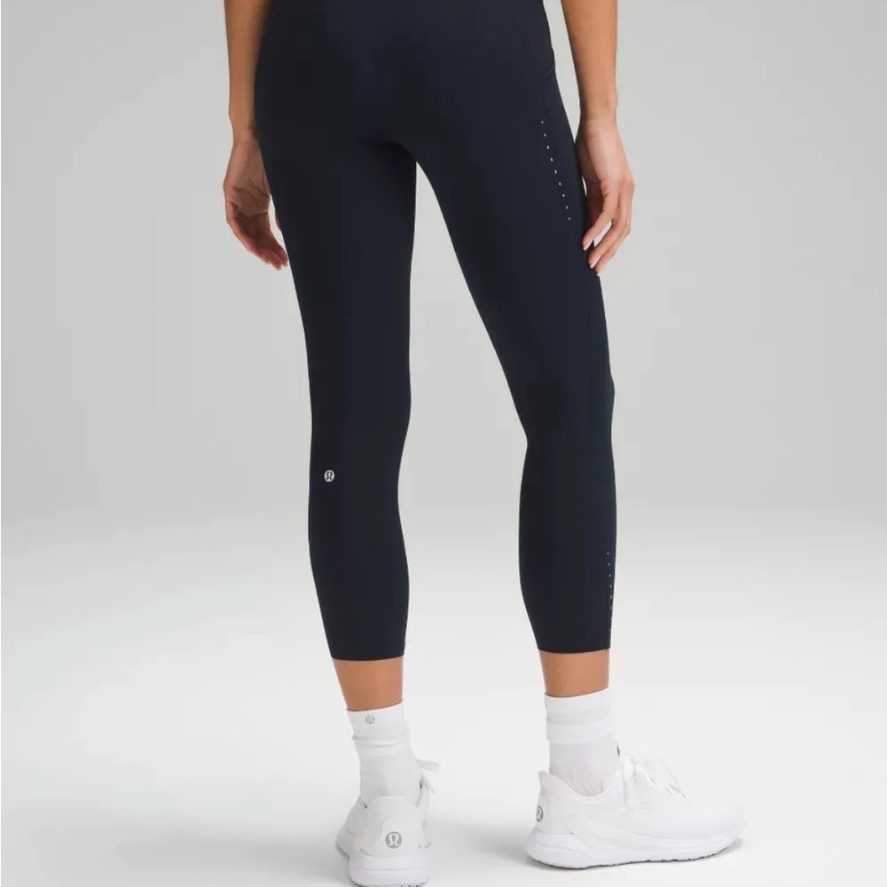 Lululemon Nulux Run Tight True Navy size 8